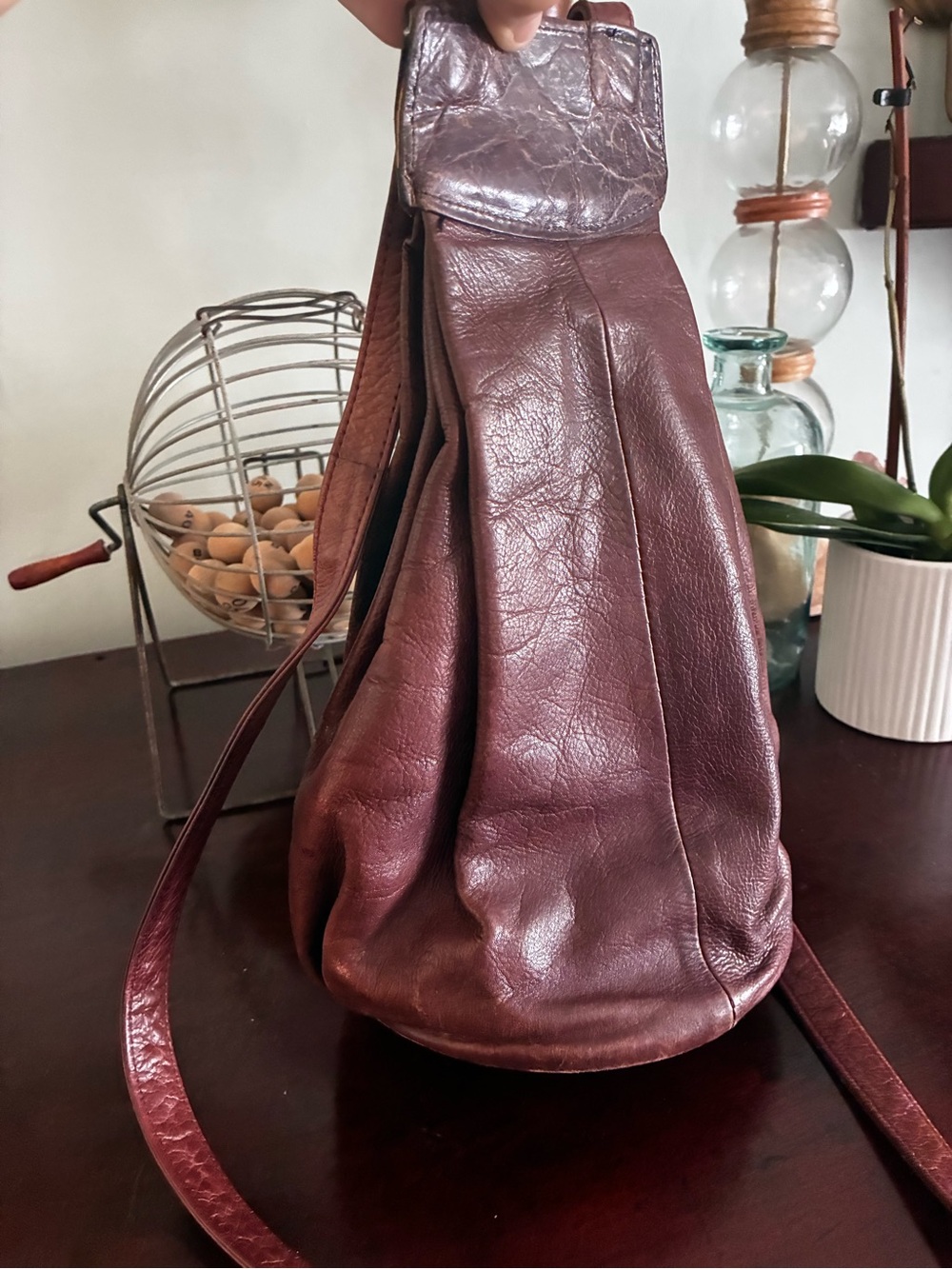 Vintage leather bag